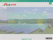 Tablet Screenshot of lednsolar.com